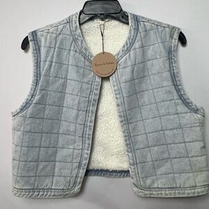 Light Gray Quilted Vest